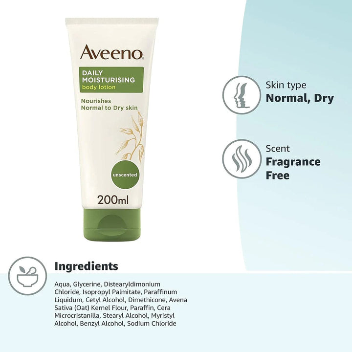 Aveeno Daily Moisturising Body Lotion (200ml) Body