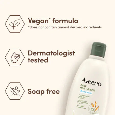 Aveeno Daily Moisturising Body Wash 500ml Body Aveeno Daily Moisturising Body Wash 500ml | Body Wash Ireland