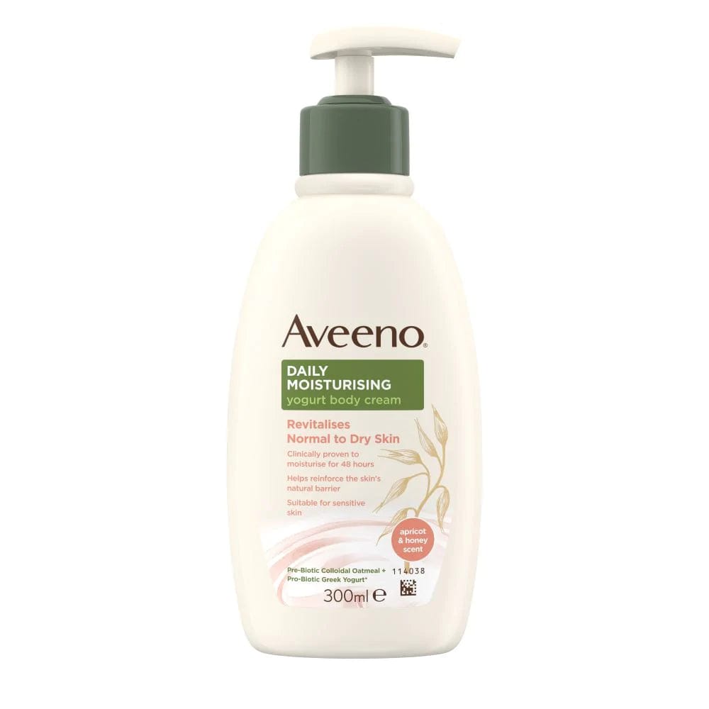 Aveeno - Daily Moisturising Yoghurt Body Wash ~ Apricot and Honey (300ml) Body