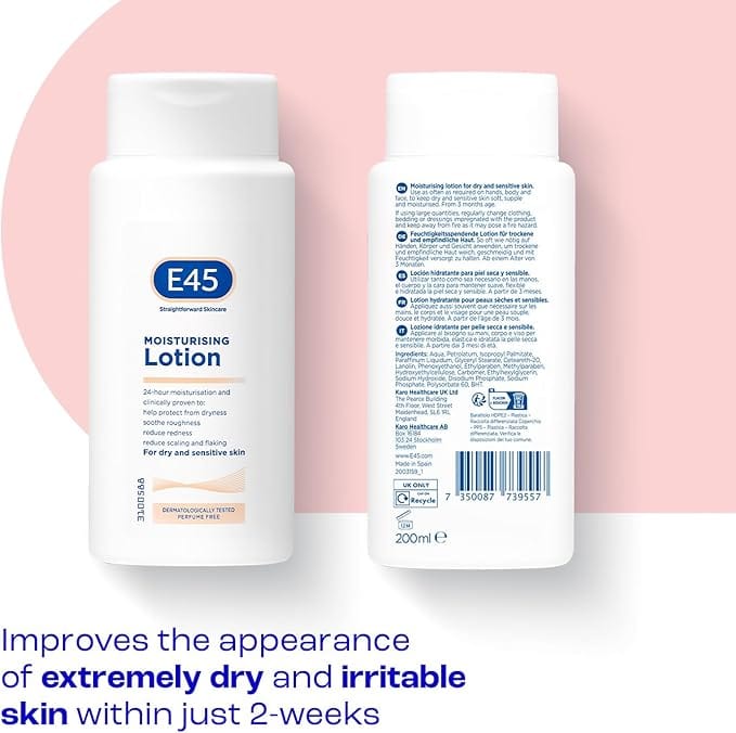 E45 Daily Moisturising Lotion (200ml) Body