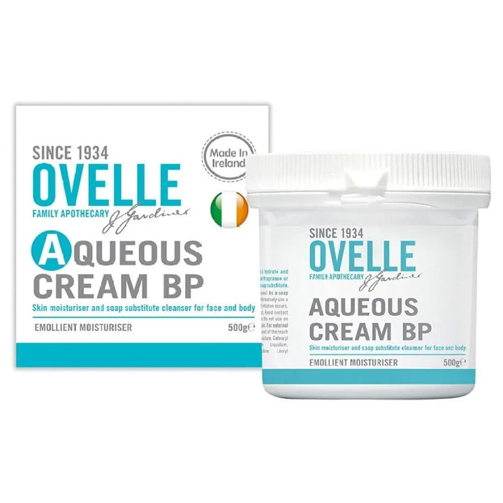 Ovelle Aqueous Cream 500g Body Ovelle Aqueous Cream 500g