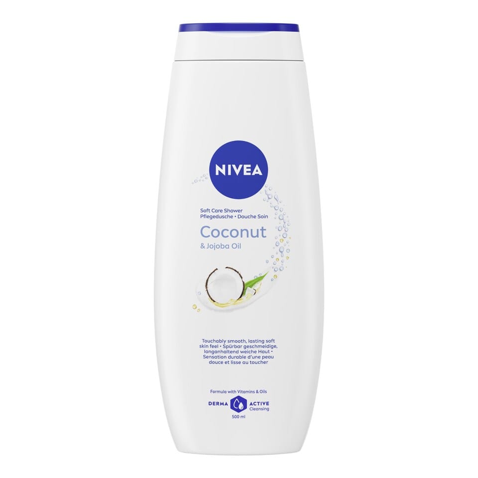 Nivea Shower Coconut And Jojoba Oil 500Ml Body Wash in Bath &amp; Body Nivea Shower Coconut And Jojoba Oil 500Ml