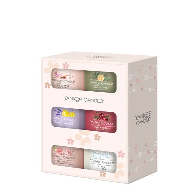 Yankee 6 mini votive Candle Gift Set Candles Yankee 6 mini votive Candle Gift Set