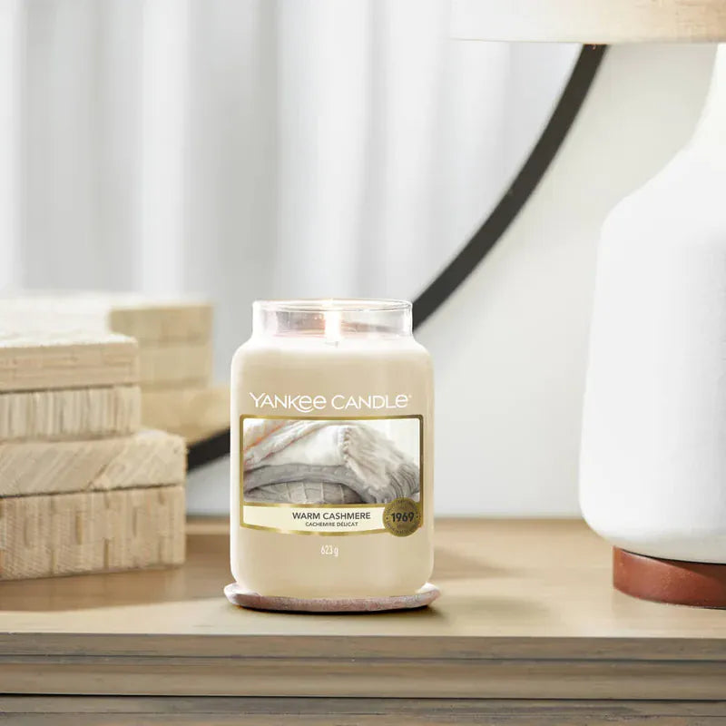 Yankee Candle Warm Cashmere Large Jar Candle Candles Yankee Candle Warm Cashmere Large Jar Candle