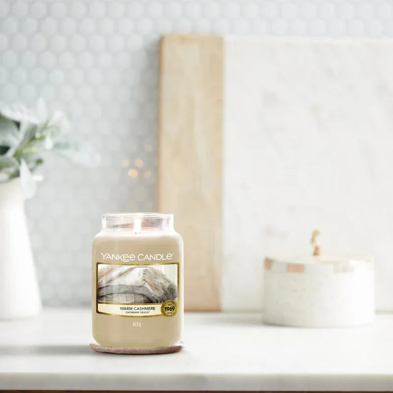 Yankee Candle Warm Cashmere Large Jar Candle Candles Yankee Candle Warm Cashmere Large Jar Candle