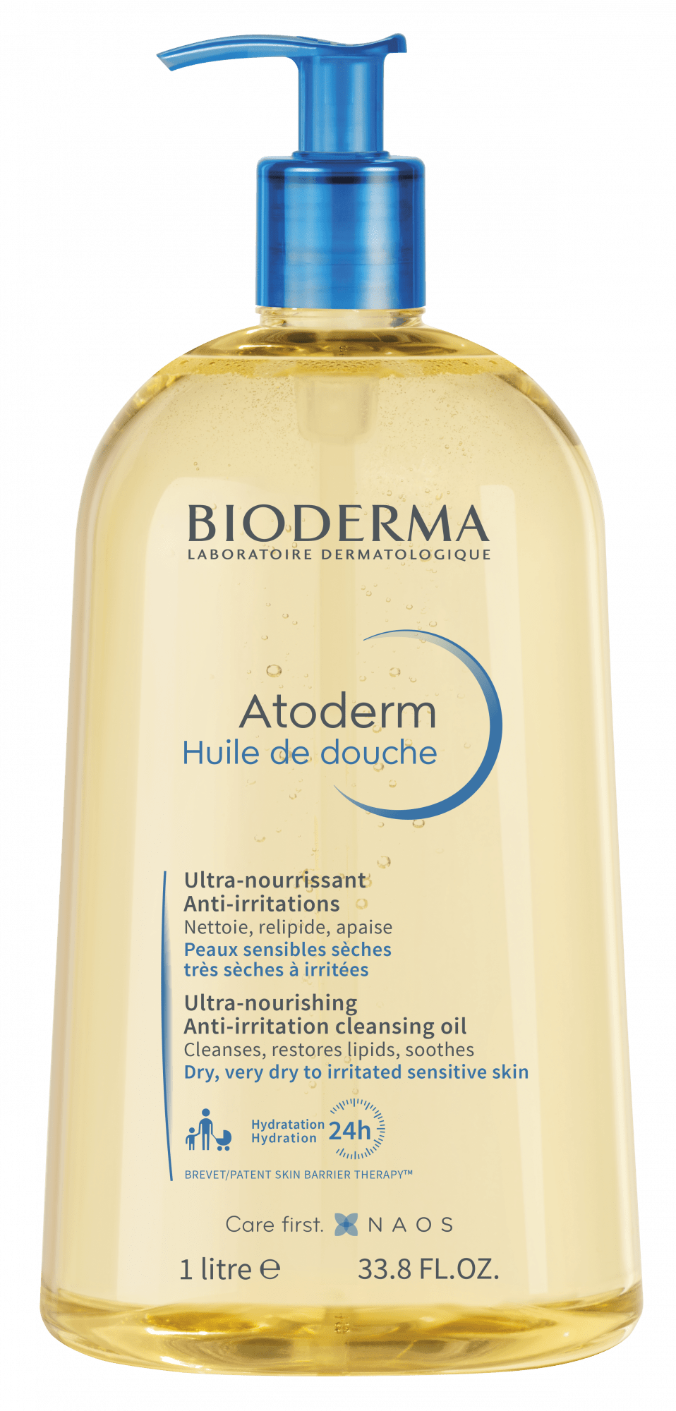 Bioderma Atoderm Huile de douche 1L Cleanser