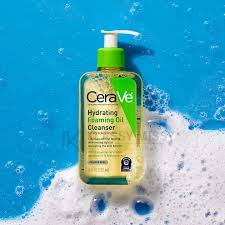 CeraVe Hydrating Foaming Oil Cleanser 236ml Cleansers and Brushes CeraVe Hydrating Foaming Oil Cleanser 236ml