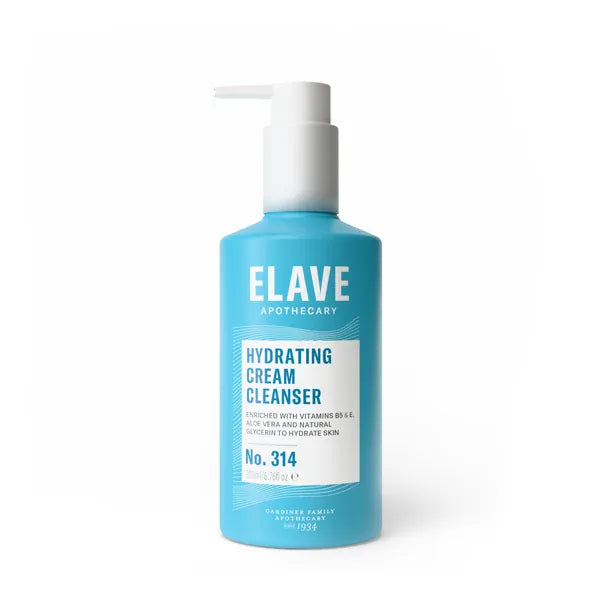 Elave Hydrating Cream Cleanser No.314 200ml Cleansers and Brushes Elave Hydrating Cream Cleanser No.314 200ml | Gentle Facial Cleanser | Lir Pharmacy