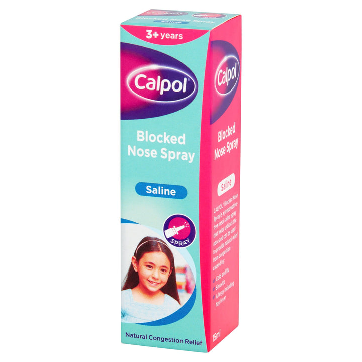 Calpol Blocked Nose Spray for Children (15ml) Pain Relief