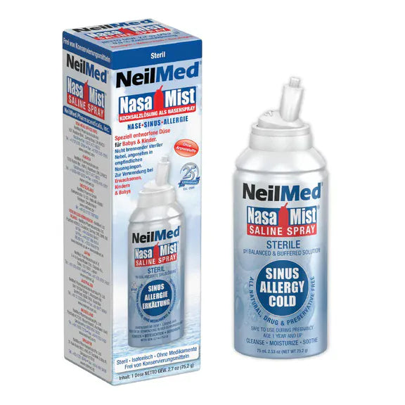 NeilMed NasaMist Saline Spray 75ml Cold and Flu NeilMed NasaMist Saline Spray 75ml