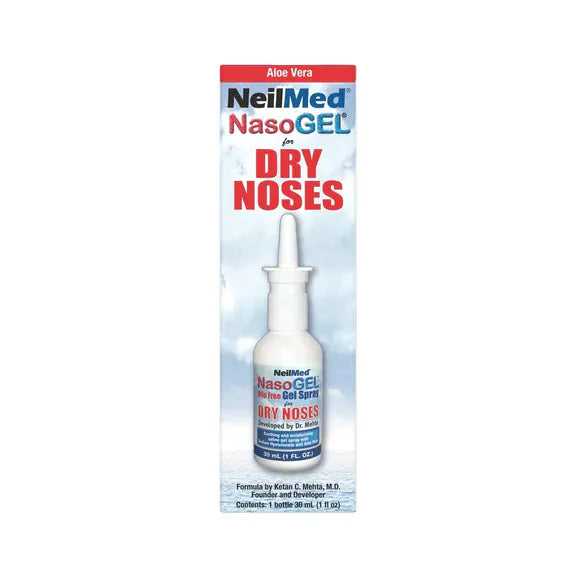NeilMed NasoGel Spray for Dry Noses 30ml Cold and Flu NeilMed NasoGel Spray 30ml | Dry Nose Relief