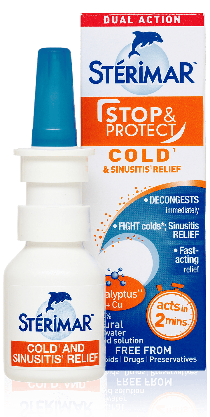 Sterimar Stop &amp; Protect - Cold and Sinusitis Relief (20ml) Cold and Flu