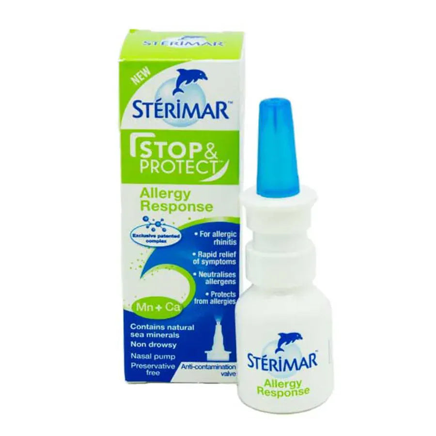 Sterimar Stop &amp; Protect Allergy Response Mn &amp; Ca 20ml Cold and Flu Sterimar Stop &amp; Protect Allergy Response Mn &amp; Ca 20ml