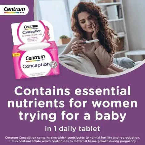 Centrum Conception Vitamins 30 Conception Centrum Conception Vitamins 30