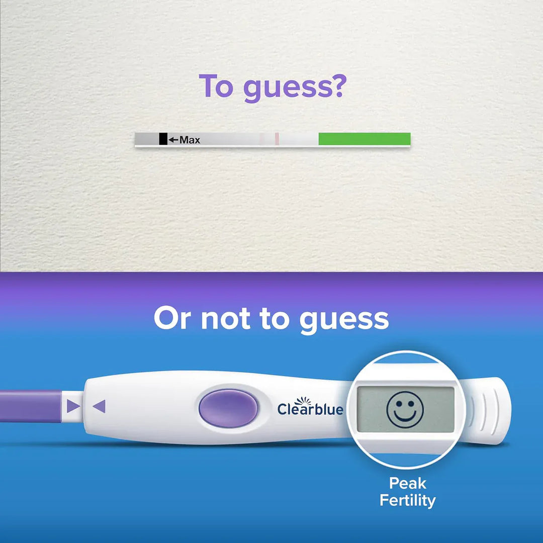 Clearblue Advanced Digital Ovulation Test – Identify 4 Most Fertile Days (20 Tests) Conception Clearblue Advanced Digital Ovulation Test 20 Tests | Identify 4 Fertile Days | Lir Pharmacy