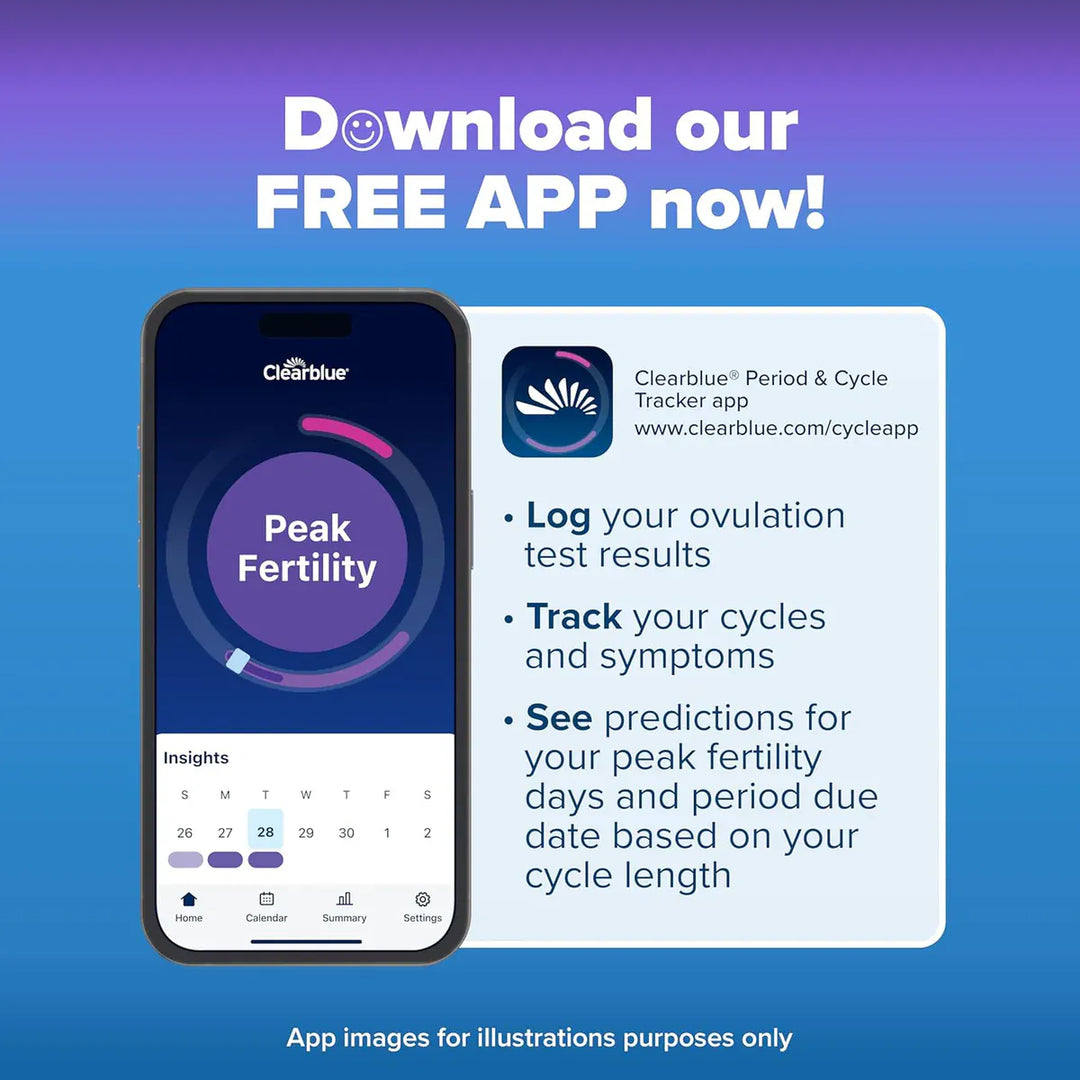 Clearblue Advanced Digital Ovulation Test – Identify 4 Most Fertile Days (20 Tests) Conception Clearblue Advanced Digital Ovulation Test 20 Tests | Identify 4 Fertile Days | Lir Pharmacy