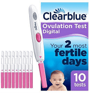 Clearblue Ovulation Test ~ Identify 2 most fertile days (10) Conception