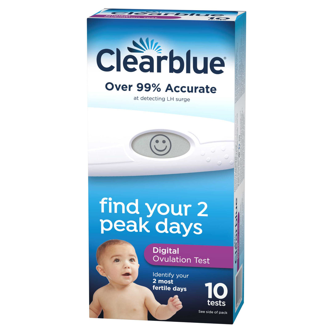 Clearblue Ovulation Test ~ Identify 2 most fertile days (10) Conception