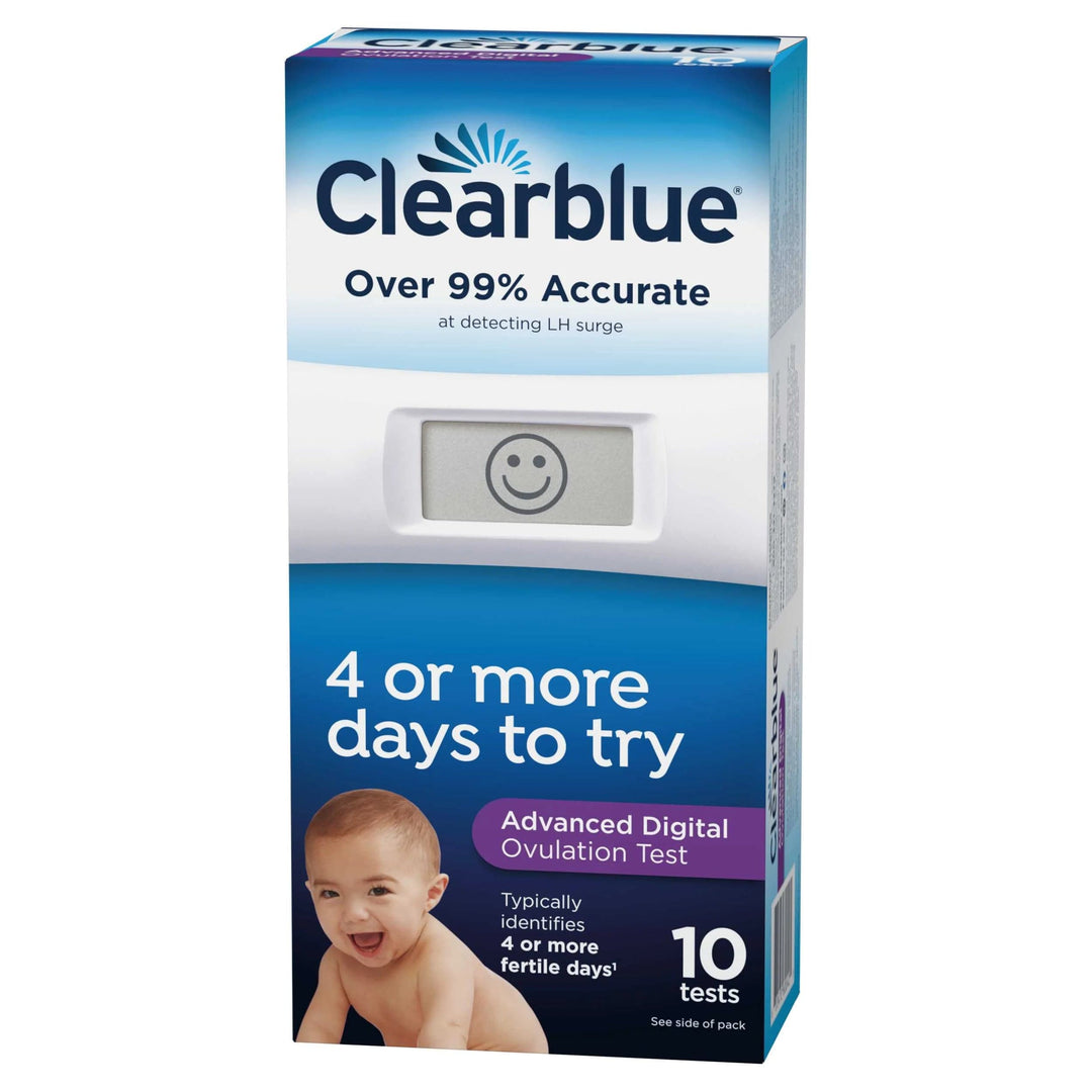 Clearblue Ovulation Test ~ Identify 4 most fertile days (10) Conception