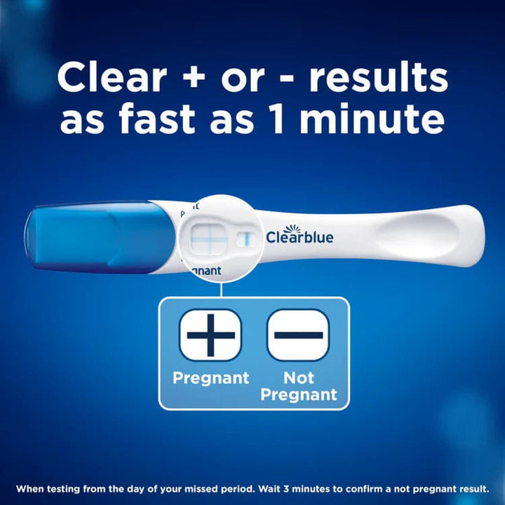 Clearblue Rapid Detection Pregnancy Test 3s Conception