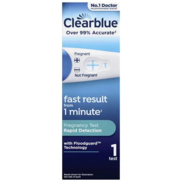Clearblue Rapid Detection Pregnancy Test - One Test Conception Clearblue Rapid Detection Pregnancy Test - One Test