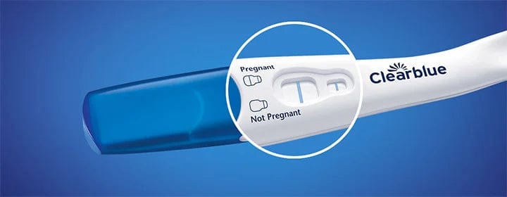 Clearblue Visual Pregnancy Test - Results 6 days before ~ Two Tests Conception