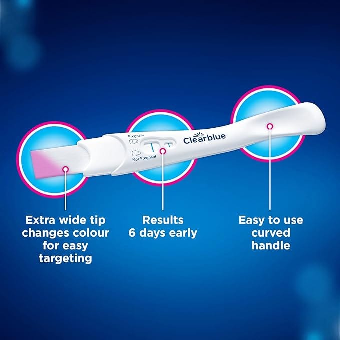 Clearblue Visual Pregnancy Test - Results 6 days before ~ Two Tests Conception