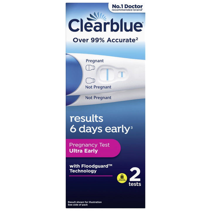 Clearblue Visual Pregnancy Test - Results 6 Days Early ~ 2 Tests Conception