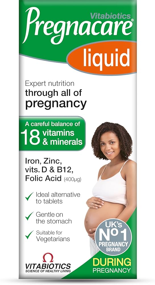 Vitabiotics Pregnacare Liquid 200ml Conception Vitabiotics Pregnacare Liquid 200ml | Liquid Pregnancy Vitamins Ireland