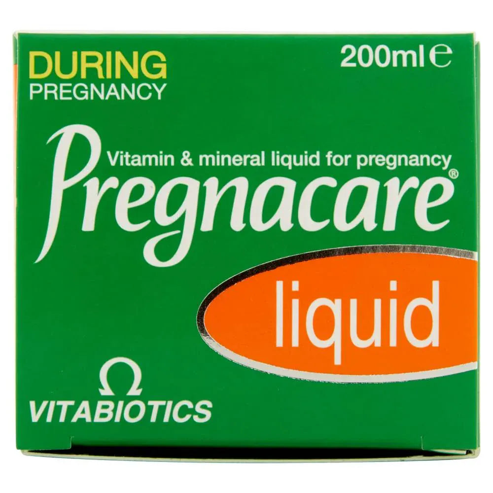 Vitabiotics Pregnacare Liquid 200ml Conception Vitabiotics Pregnacare Liquid 200ml | Liquid Pregnancy Vitamins Ireland