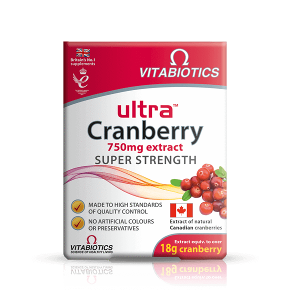 Vitabiotics - Ultra Cranberry (30) Continence Care