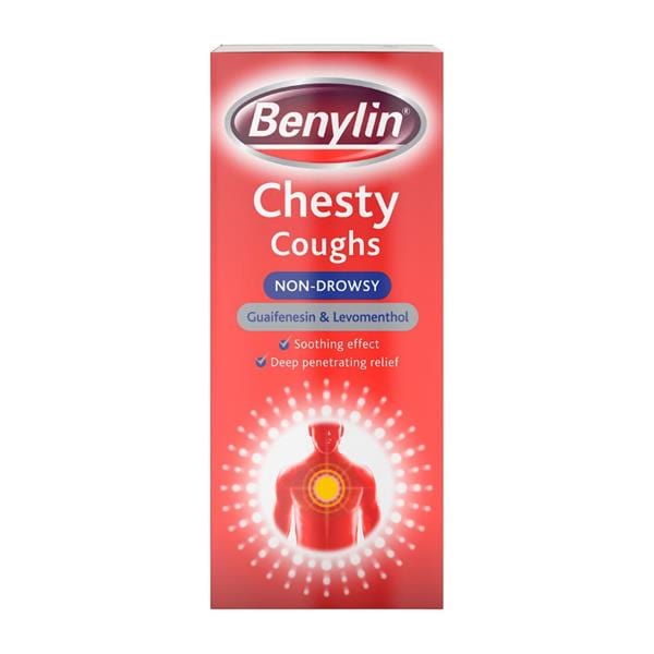 Benylin Chesty Non Drowsy Syrup (300ml) Cough