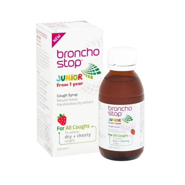 Bronchostop Junior Cough Syrup (120ml) Cough