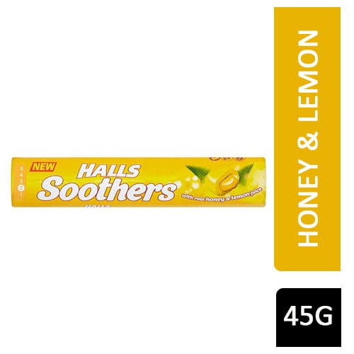 Halls Soothers - Honey & Lemon (45g) Cough