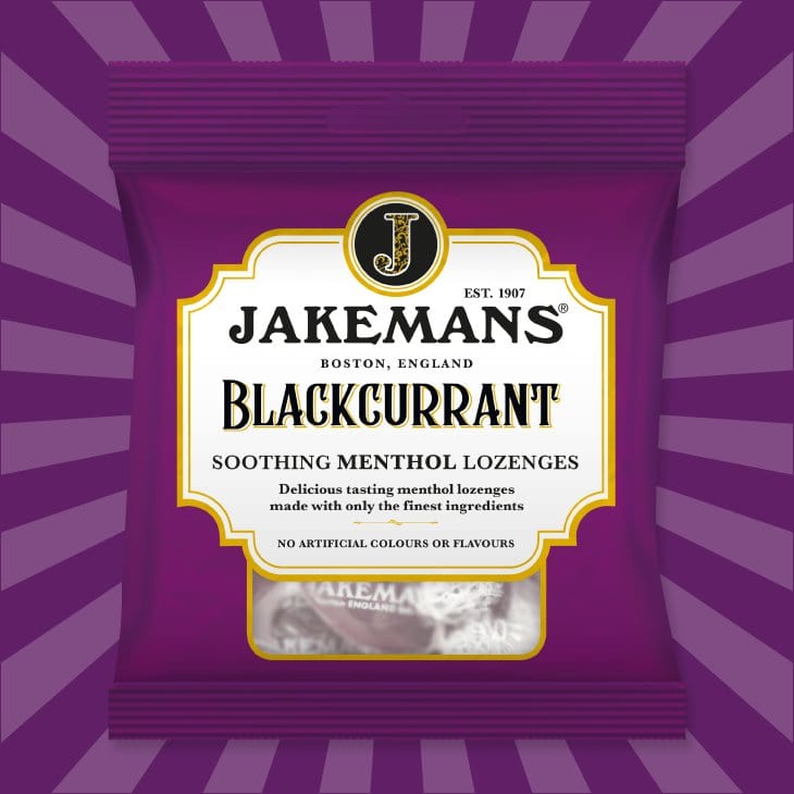 Jakemans - Blackcurrant Menthol Lozenges (73g) Cough