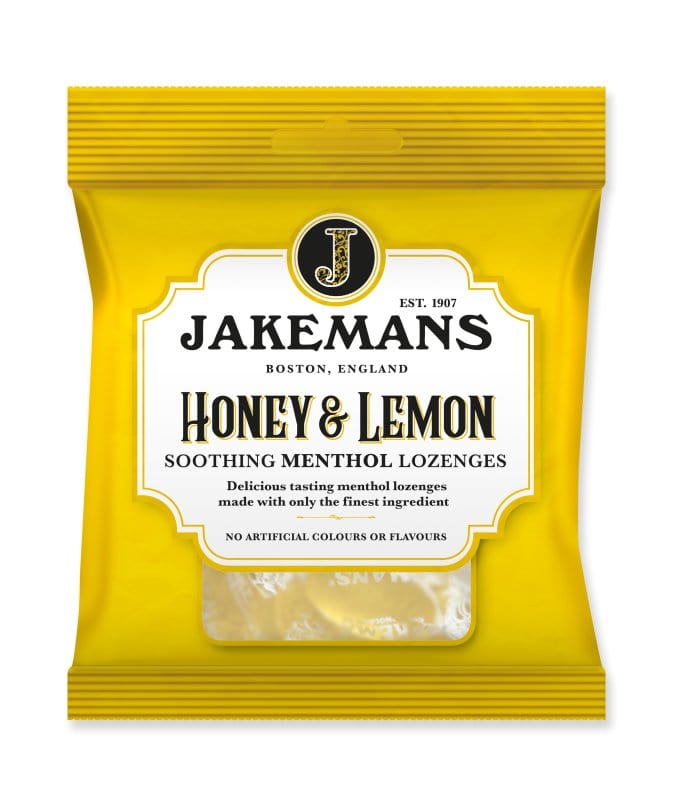 Jakemans Honey & Lemon Menthol Lozenges (73g) Cough