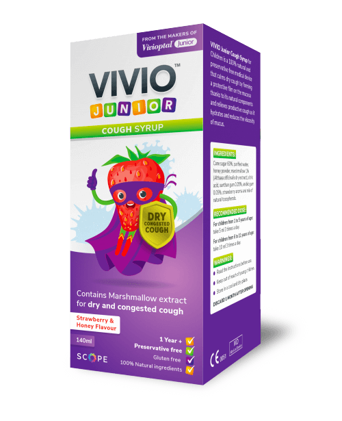 VIVIO Junior Cough Syrup 140ml Cough