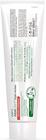 Aloe Dent Aloe Vera Triple Action Flouride Toothpaste 100ml Dental