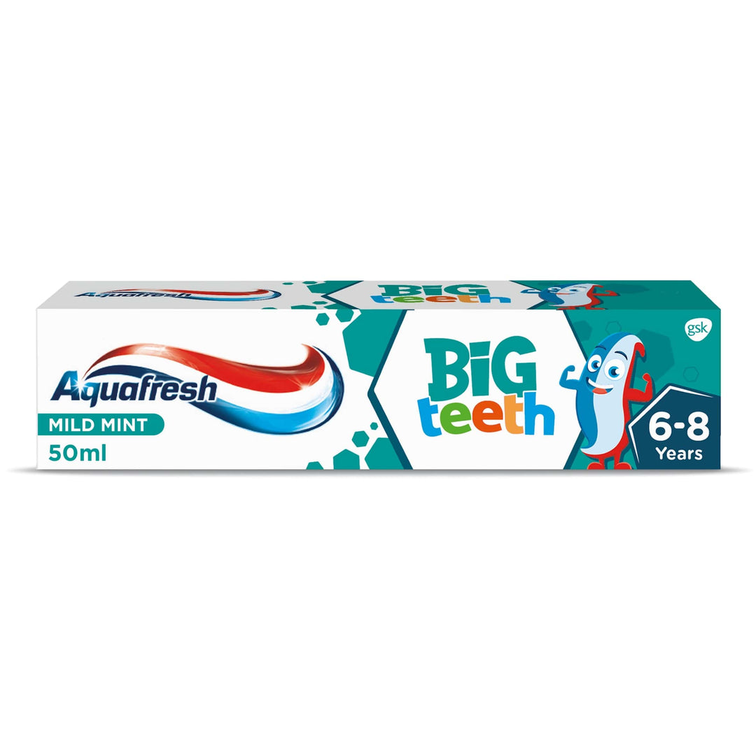 Aquafresh Big Teeth Toothpaste 50ml Dental