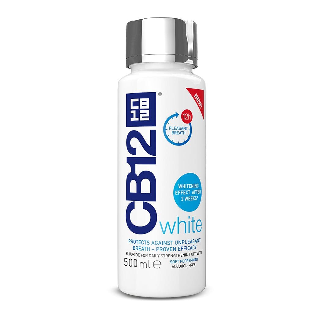 CB12 Mouthwash White (500ml) Dental