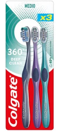 Colgate Toothbrush ~ 3 Pack (360) Dental Colgate Toothbrush ~ 3 Pack (360)