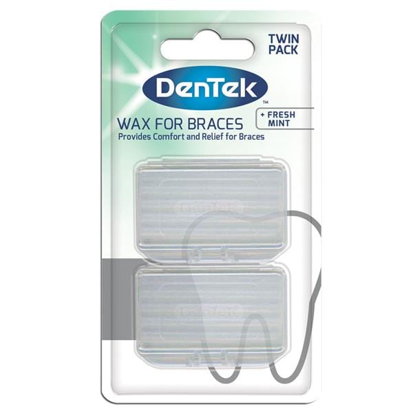 DentekFresh Mint Wax For Braces Dental DentekFresh Mint Wax For Braces