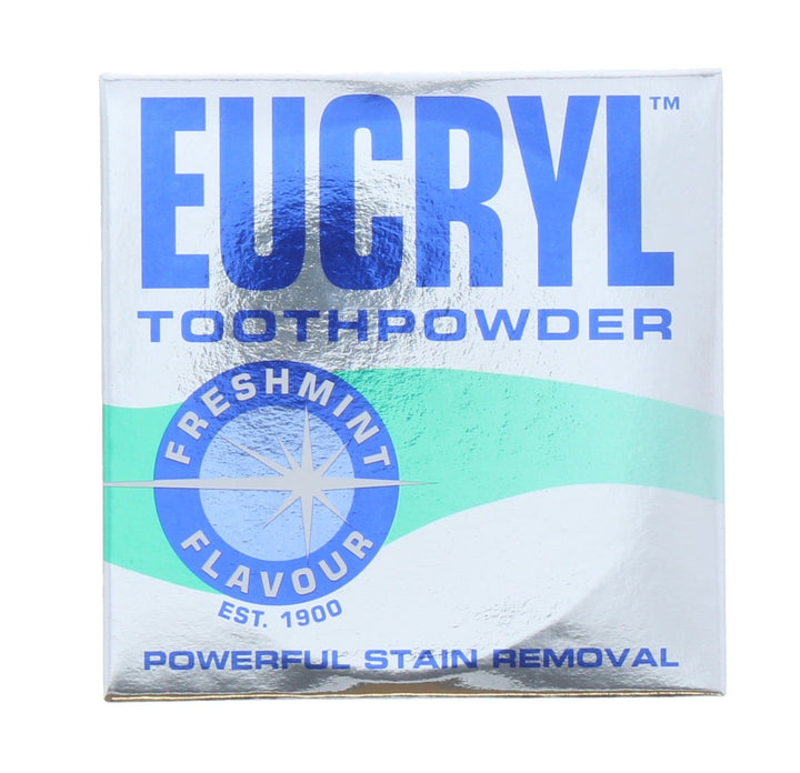 Eucryl Toothpowder - Freshmint ~ Stain Removal Dental