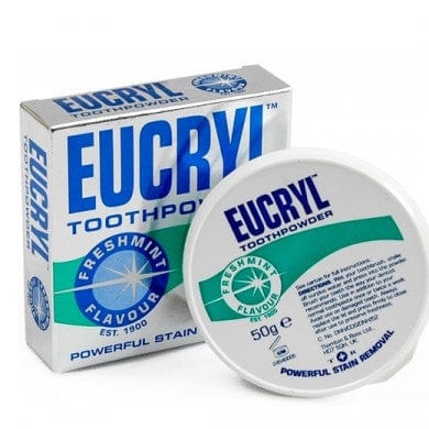 Eucryl Toothpowder - Freshmint ~ Stain Removal Dental