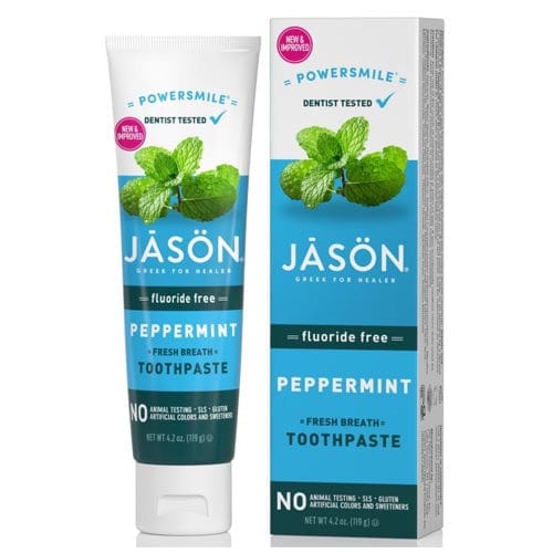 Jason Powersmile Toothpaste Fluoride Free 119g Dental