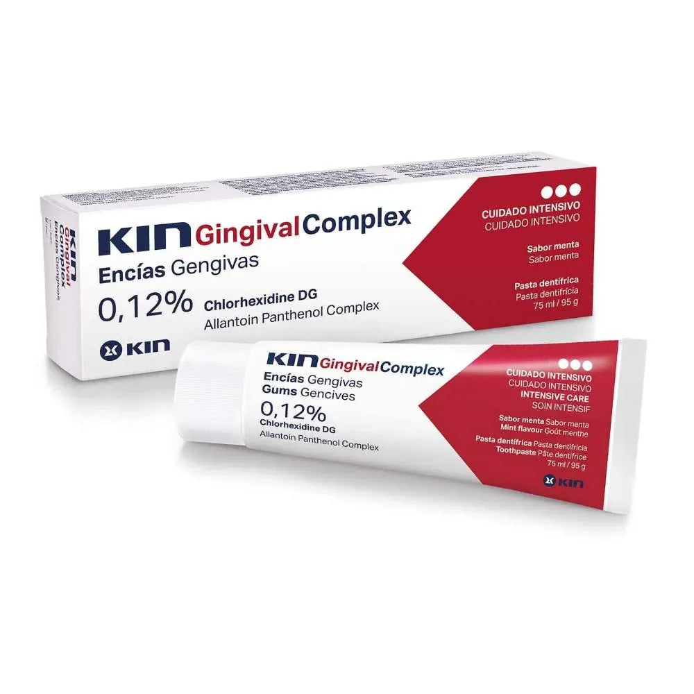 Kin Gingival Complex Toothpaste 75ml Dental Kin Gingival Complex Toothpaste 75ml | Chlorhexidine Gum Care Toothpaste