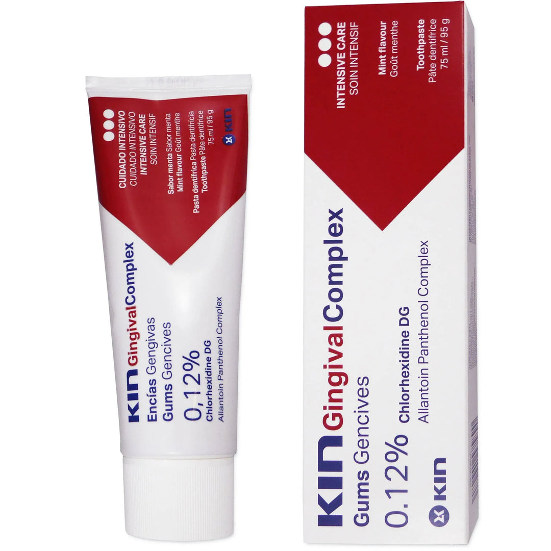 Kin Gingival Complex Toothpaste 75ml Dental Kin Gingival Complex Toothpaste 75ml | Chlorhexidine Gum Care Toothpaste