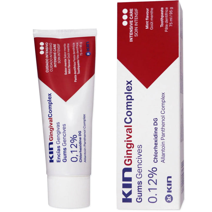 Kin Gingival Complex Toothpaste 75ml Dental Kin Gingival Complex Toothpaste 75ml | Chlorhexidine Gum Care Toothpaste