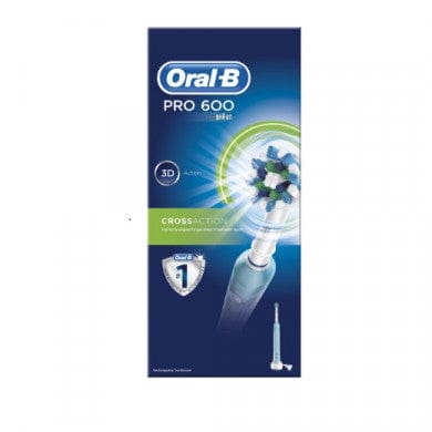 Oral B - Pro 600 ~ Cross Action Rechargeable Electric Toothbrush Dental