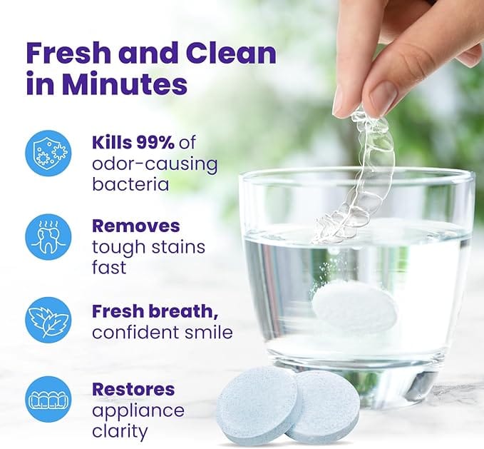 Retainer Brite Dental Cleaning Tablets 36 Dental Retainer Brite Dental Cleaning Tablets 36 | Retainer &amp; Aligner Cleaner | Lir Pharmacy